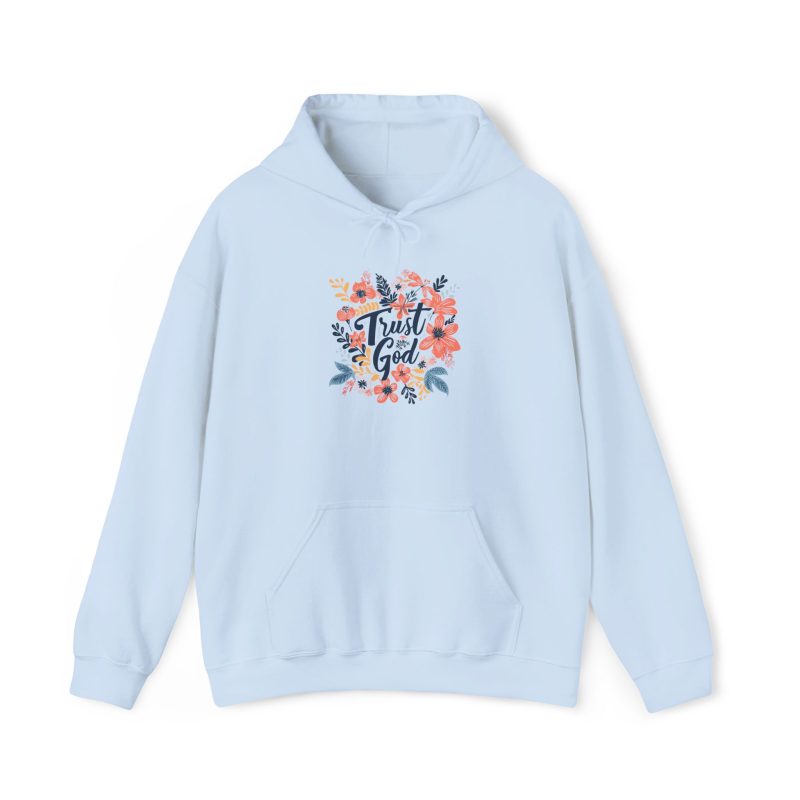 Trust God - Cozy Hoodie - Image 2