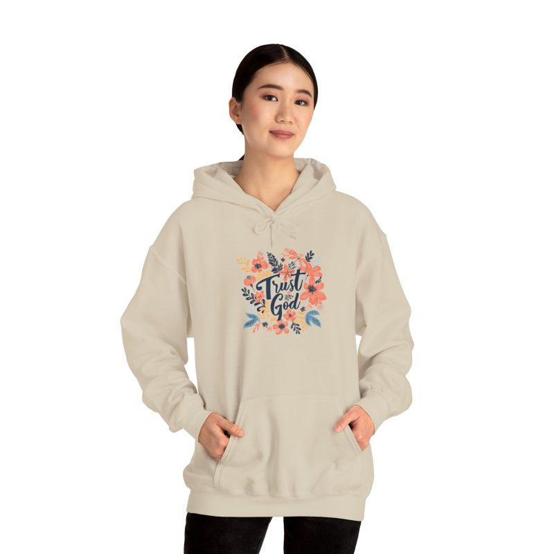 Trust God - Cozy Hoodie - Image 15