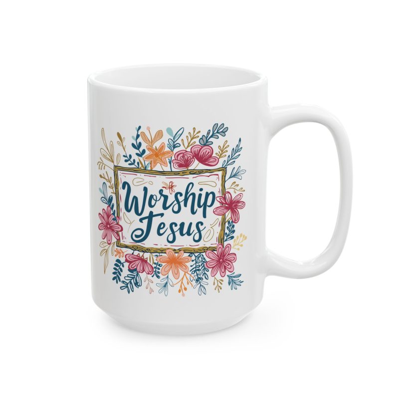 Worship Jesus Mug - Image 2