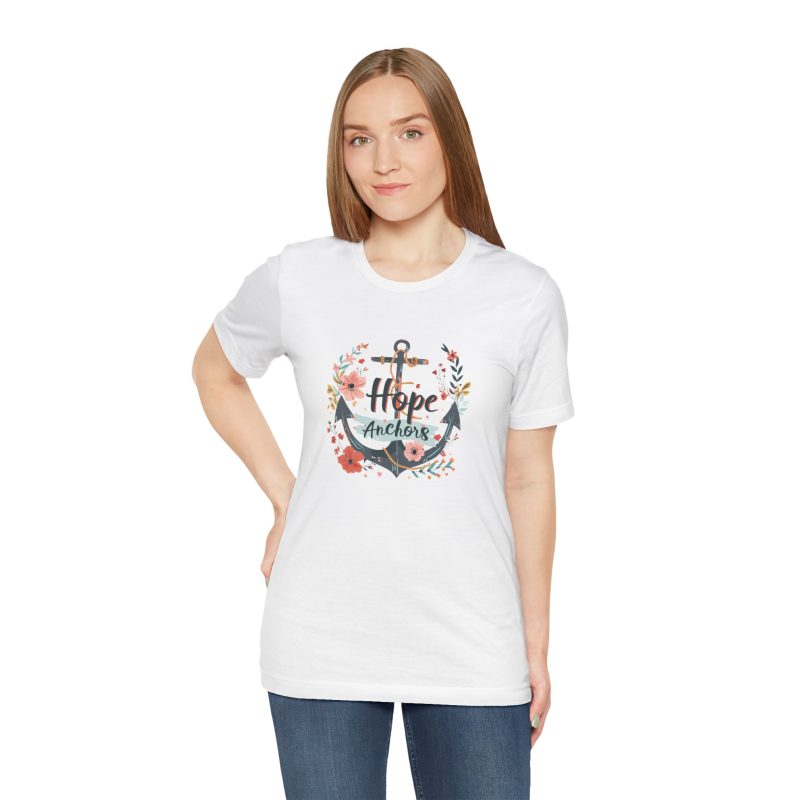 Anchor Of Hope Spiritual Encouragement Tee - Image 8