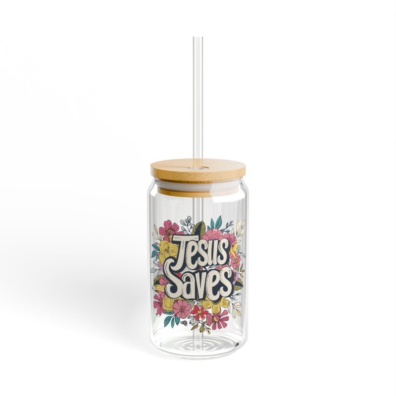 Jesus Saves Sipper Glass - Image 2